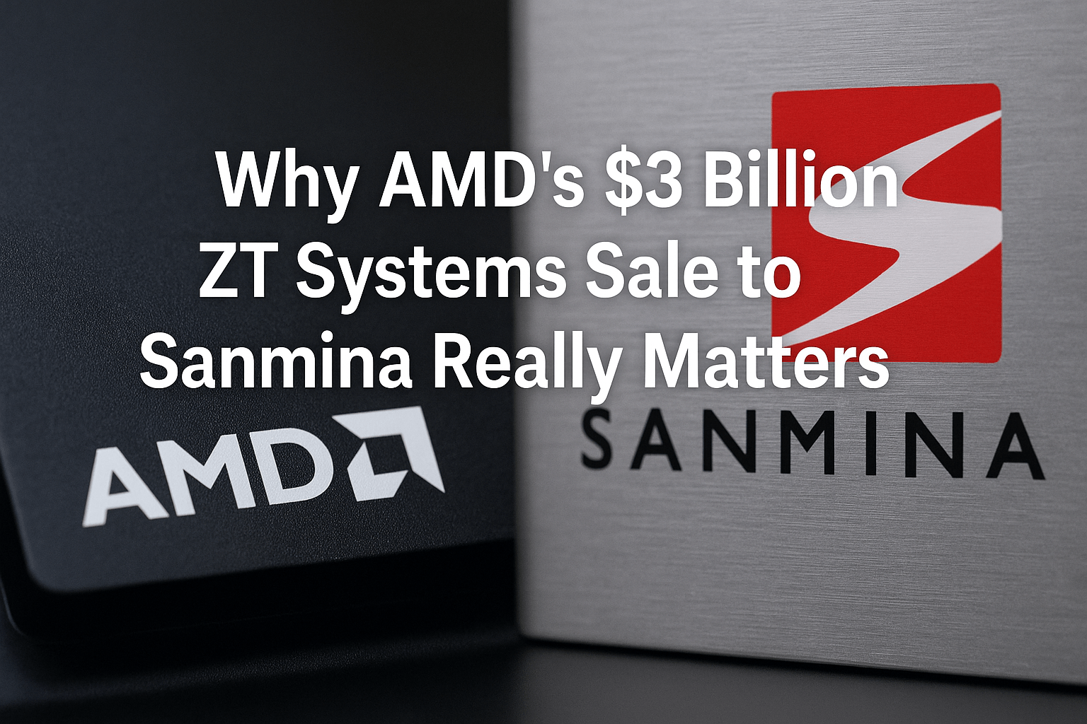 You are currently viewing Why AMD’s $3 Billion ZT Systems Sale to Sanmina Really Matters