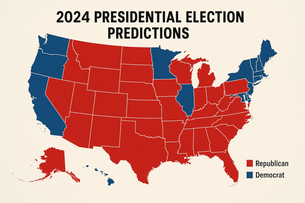 Read more about the article 2024 Presidential Election Predictions: A Nation Holding Its Breath