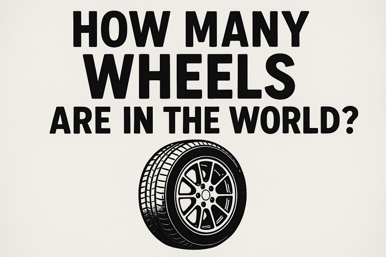 How Many Wheels Are In The World?